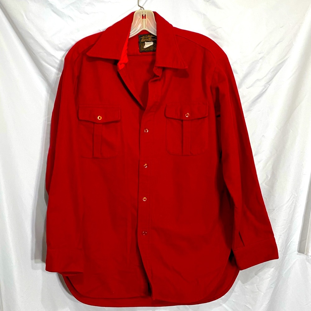 Vintage Eddie Bauer Heavy flannel shirt M
